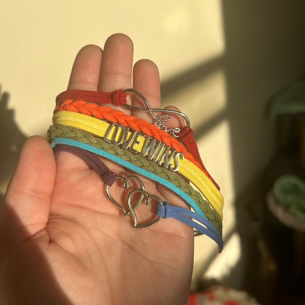 Love wins bracelet